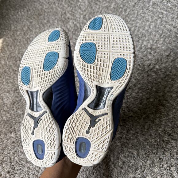 Nike Air Jordan Super Fly Game Men Sneakers Shoe #528650-400 US 8 Royal Blue - Picture 10 of 14